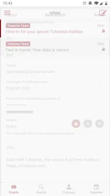 Tutanota android App screenshot 3